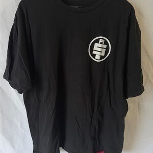 The Marathon Clothing Black Tee with White Logo